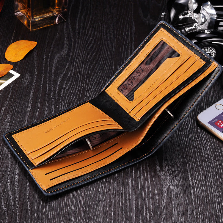 محفظة رجالية قصيرة (Short Wallet) من ماركة بوجيسي (BOGESI) الشهيرة بتقديم تصاميم شبابية وعصرية بنمط موضة الشارع