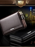 حقيبة يد رجالية كلاسيكية بملمس الجلد الناعم - Clutch-051